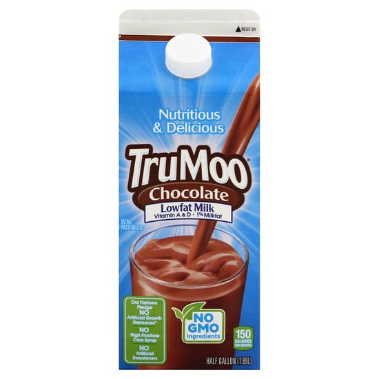 Trumoo Lowfat Chocolate Milk With Vitamin a & D (0.5 gal)