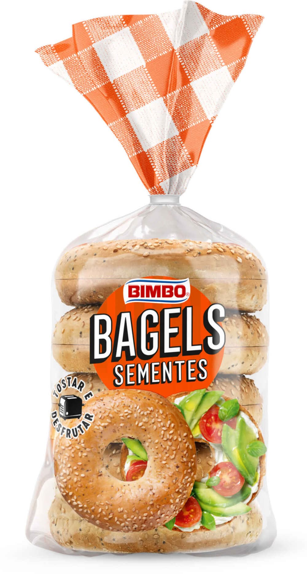 Bagels Com Sementes Bimbo (emb. 4 un)