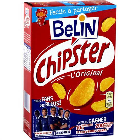 Biscuits apéritifs l'Original CHIPSTER - la boite de 75 g