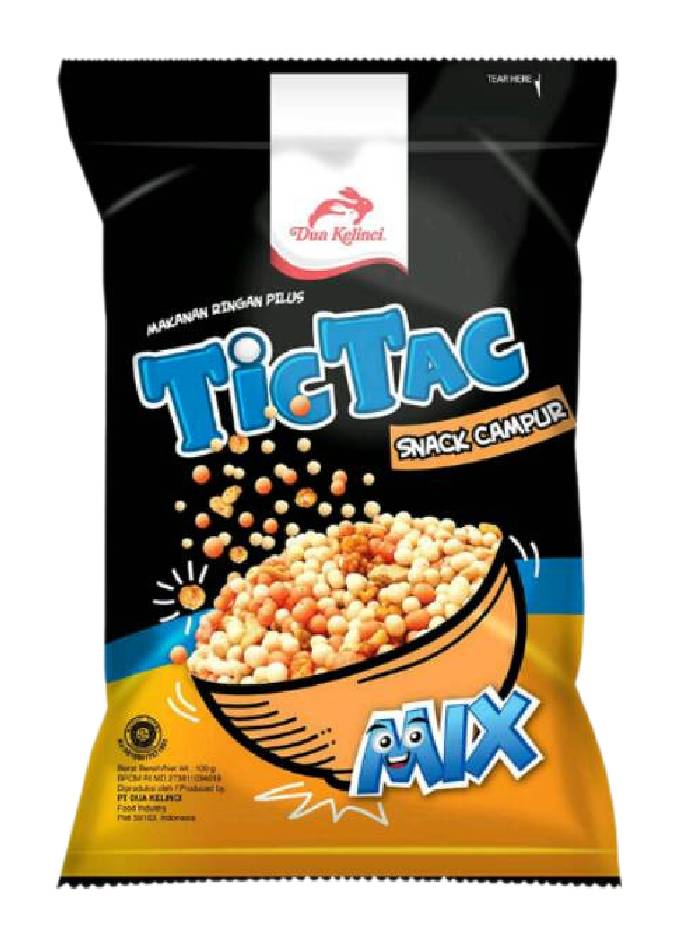Tic Tac Cassava Snack Campur Mix (80g)