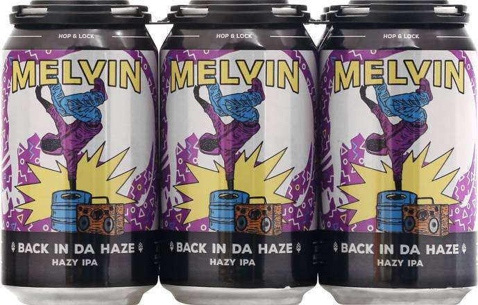 Melvin Back in Da Haze Hazy Ipa Beer (6 ct, 12 fl oz)