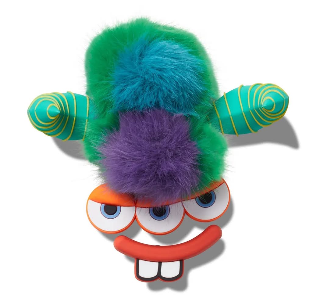 Crocs Make Your Own Silly Monster Jibbitz Set - 5 Pack (Multicolor One Size)