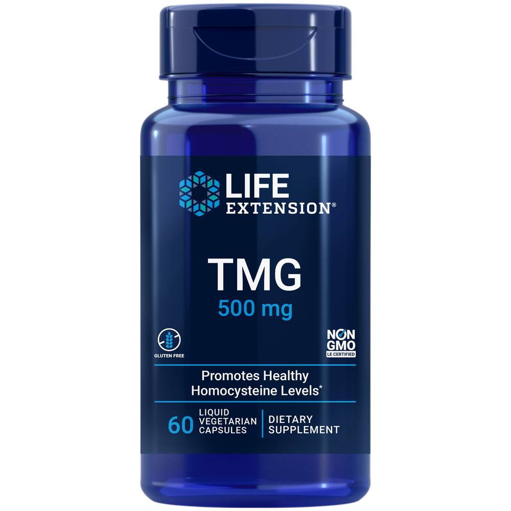 Life Extension Tmg 500 mg Dietary Supplement Capsules (60 ct)