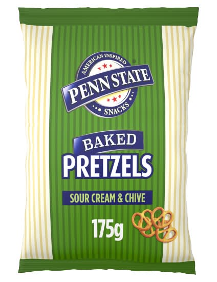 Penn State Sour Cream-Chive, Baked Pretzels (175g)