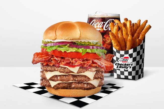Triple Smoky BBQ Bacon Buford Combo