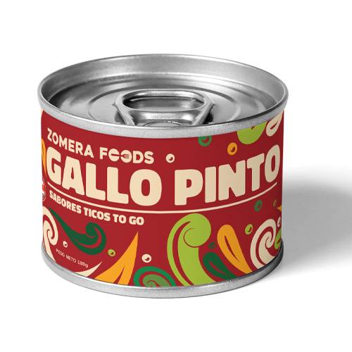 Zomera Foods Gallo Pinto Lata 160 Gr