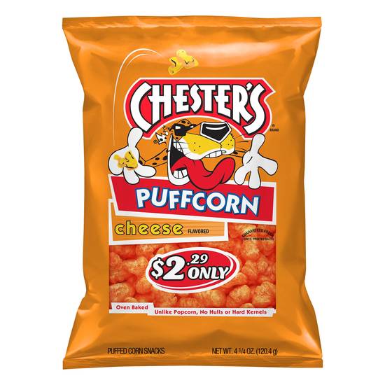 Chester's Cheese Puffed Corn Snacks