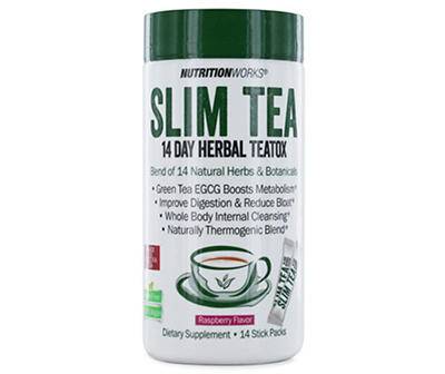 Nutrition Works 14 Day Herbal Detox Slim Tea (raspberry)