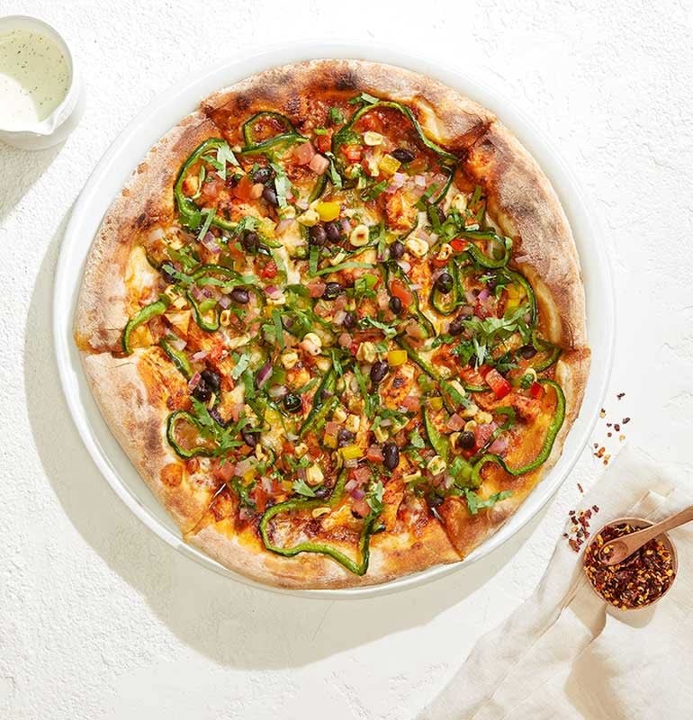 SPICY CHIPOTLE CHICKEN PIZZA