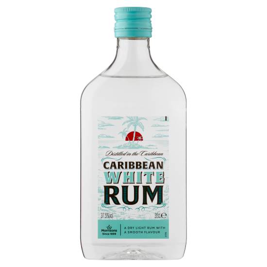 Morrisons Caribbean White Rum (350 ml)