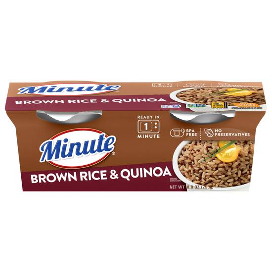 Minute Brown Rice & Quinoa (2 ct)