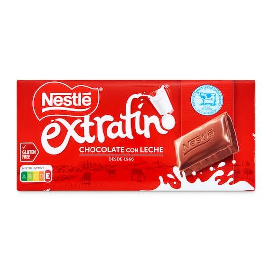 Chocolate con leche Nestlé Extrafino 125 g