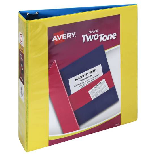 Avery Two Tone Binder (1 binder)