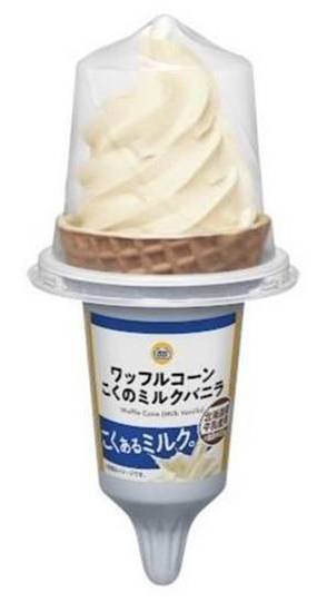 ＭＳワッフルコーンこくのミルクバニラ