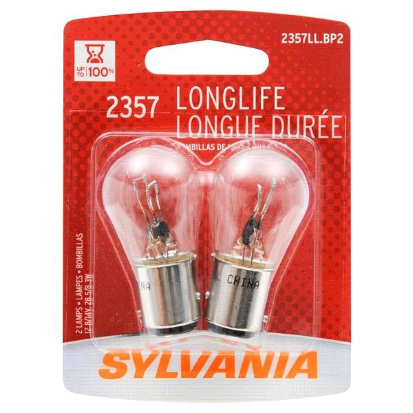 Sylvania Long Life Miniature Incandescent Bulb (Contains 2 Bulbs), 2357LL