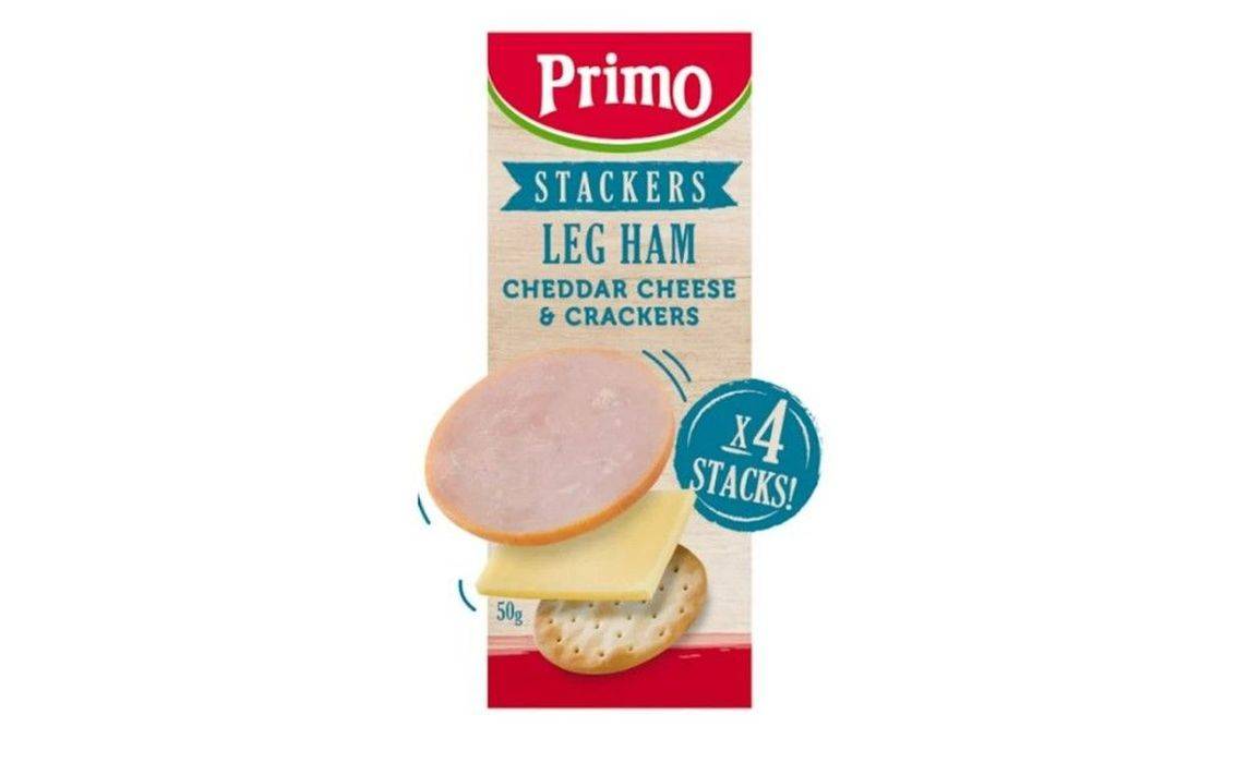 Primo Leg Ham Stacker With Biscuit 50g