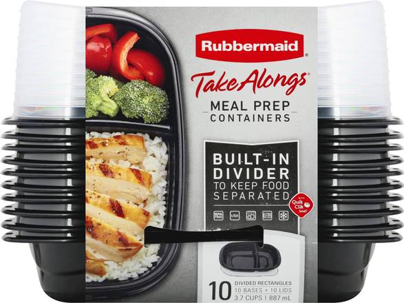 Rubbermaid Takealongs Divided Food Storage Containers ( 20 ct)