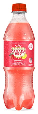 Canada Dry Strawberry Lemonde 500ml