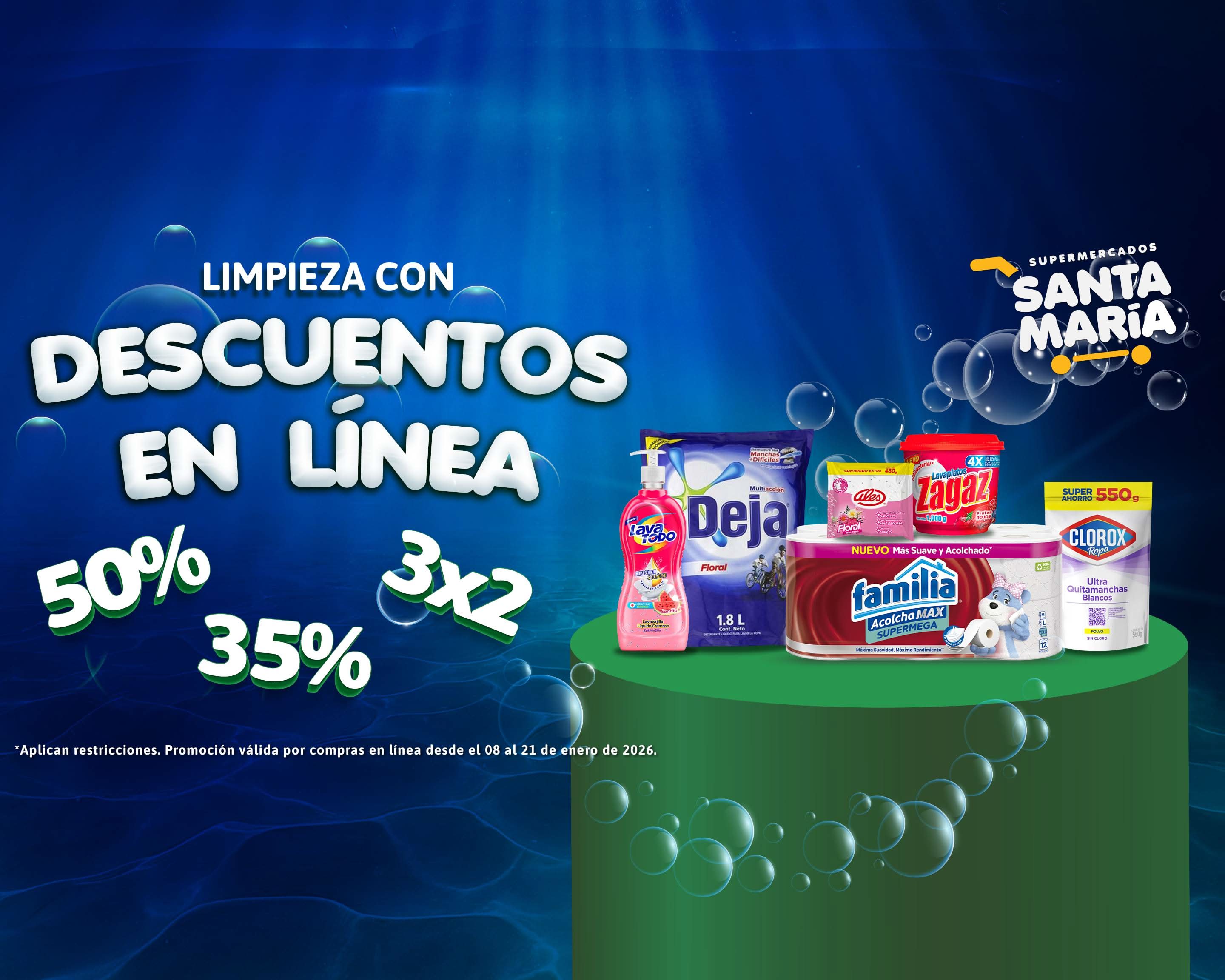 Supermercados Santa María 🛒 (Iñaquito) a domicilio en Quito | Menú y  precios | Uber Eats