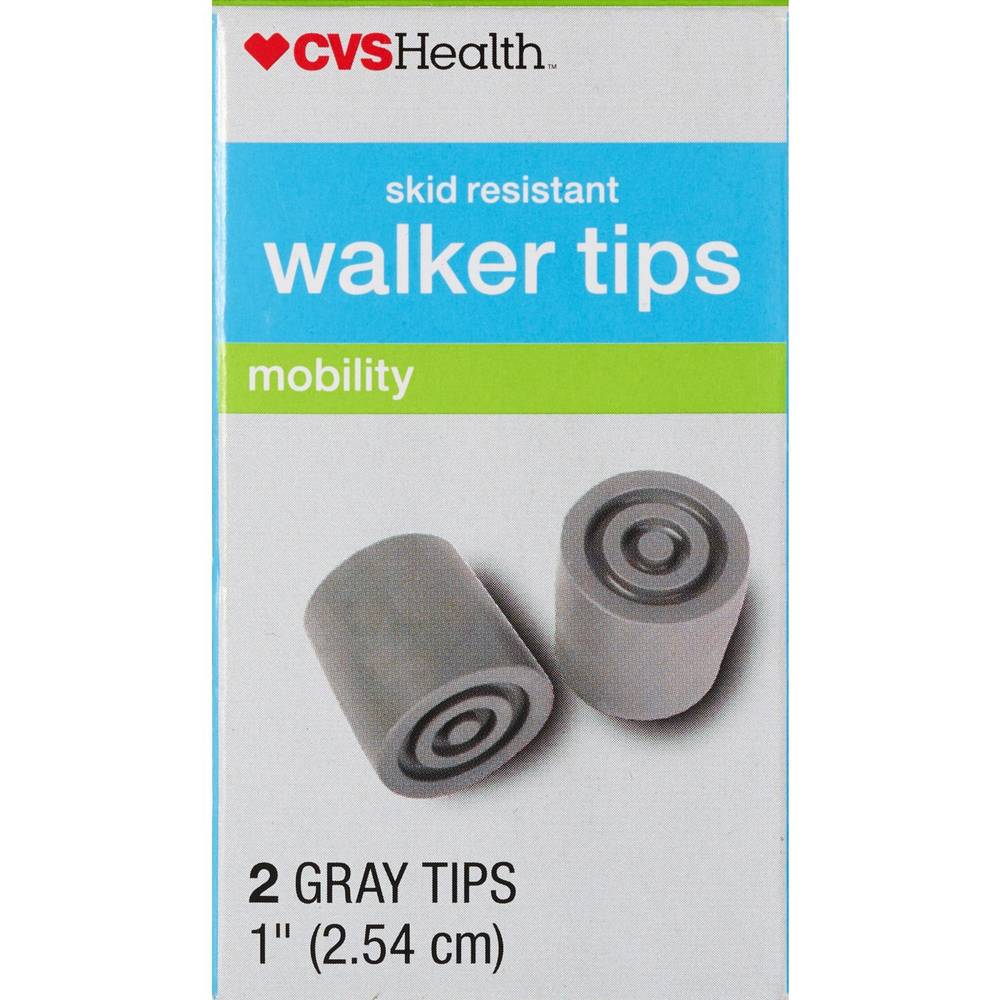 Cvs Health Walker Replacement Tips, 1 Pair