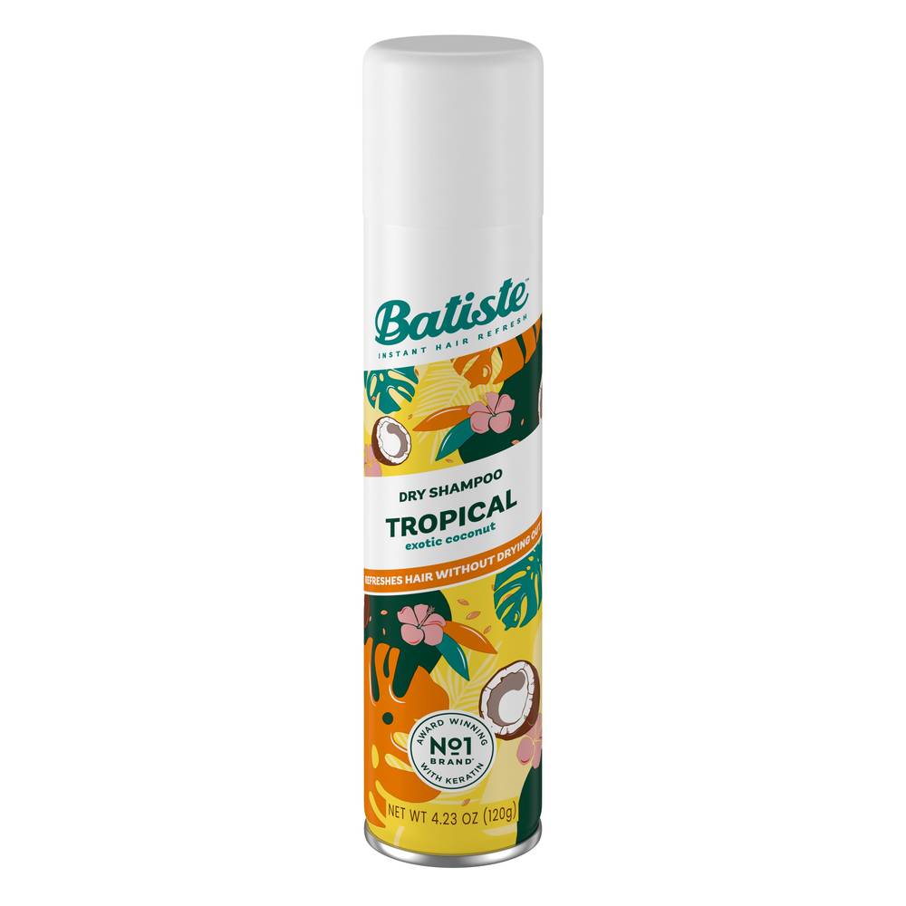 Batiste Tropical Dry Shampoo, 4.23 OZ