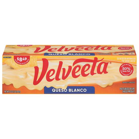 Velveeta Cheese Product (queso blanco)