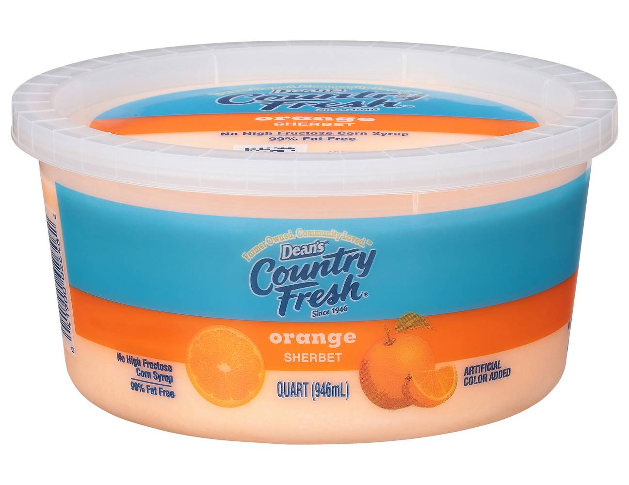 Dean's Orange Sherbet (8.9 oz)