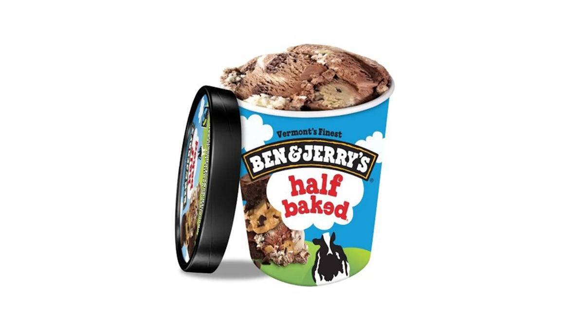 Ben and Jerrys Half Baked Pint