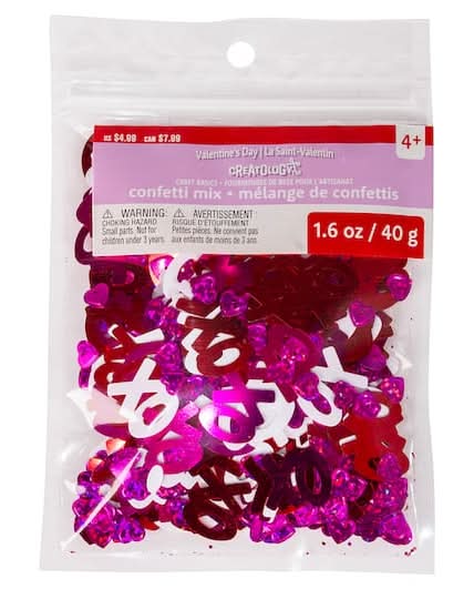 Valentine'S Xo Confetti Mix By Creatology