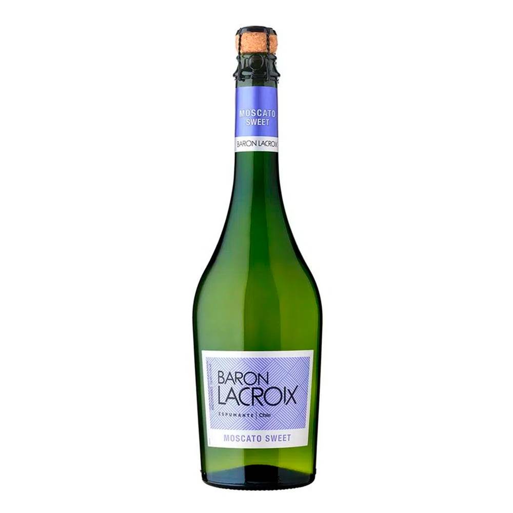 Baron lacroix espumante moscato sweet (botella 750 ml)
