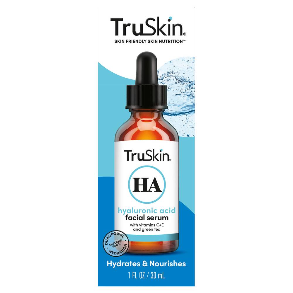 TruSkin Hyaluronic Acid Facial Serum With Vitamin C + E (1 fl oz)