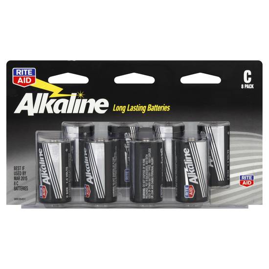 Rite Aid Alkaline Long Lasting Batteries