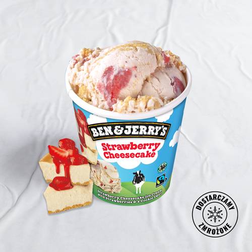 BEN&JERRY’S STRAWBERRY CHEESECAKE 465 ML