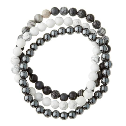 Signature Color Shop White Howlite Bracelets By Bead Landing