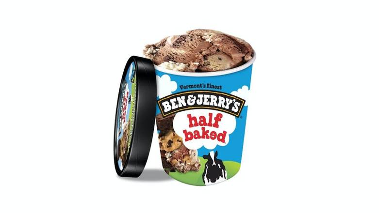 Ben and Jerrys Half Baked Pint