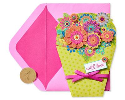 Papyrus Die Cut Bouquet Mother’S Day Card - Each