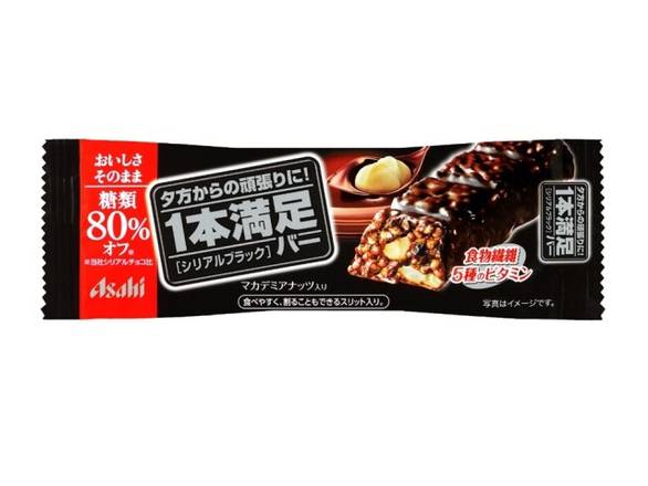 ◎アサヒ 1本満足バー シリアルブラック