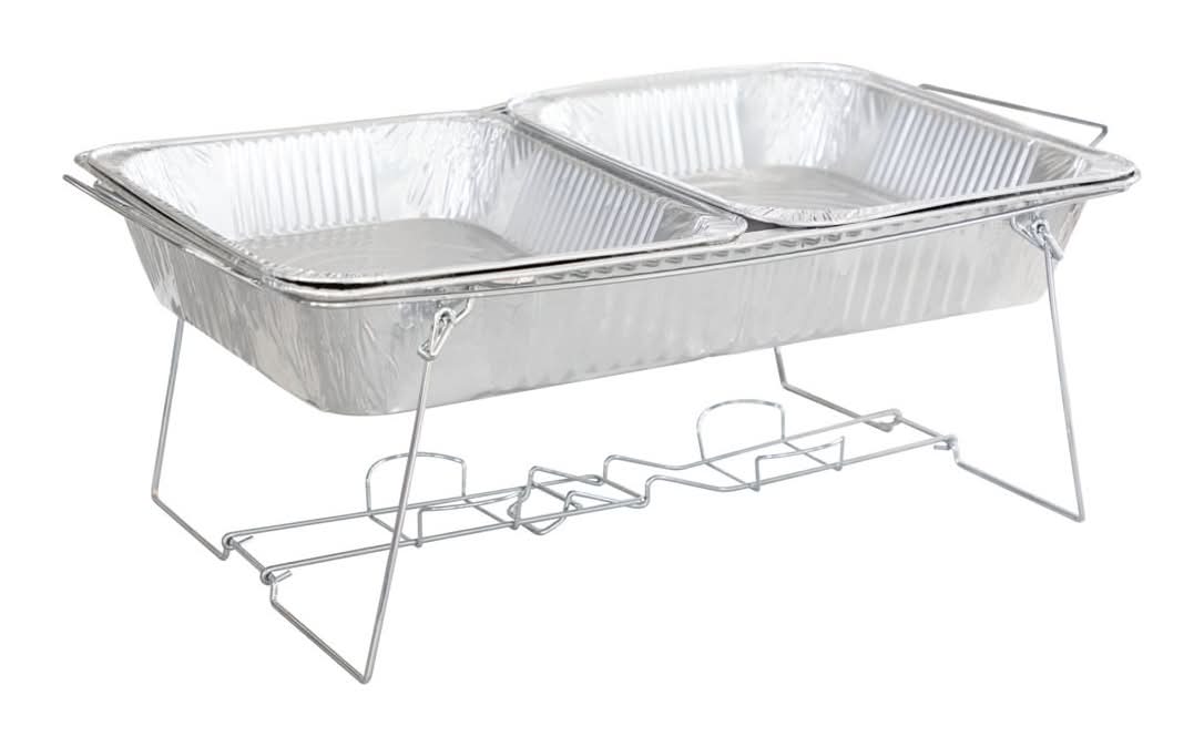 Premier Stylz Disposable Chafing Dish Buffet Set 6 Pc