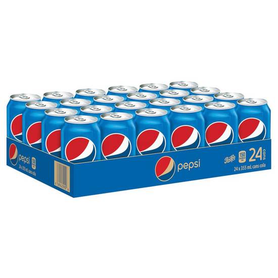 Pepsi Cola Soft Drink (24 x 355ml)