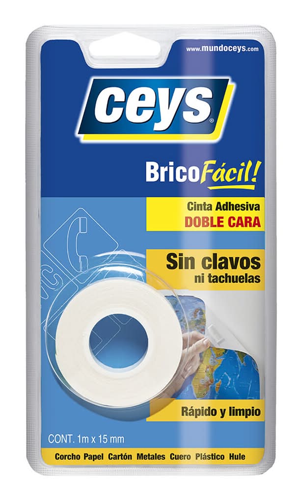 Ceys · Cinta adhesiva doble cara (20 g)