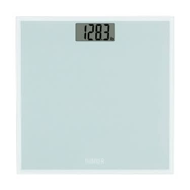 Conair Glass Digital Weight Scale, L, Silver
