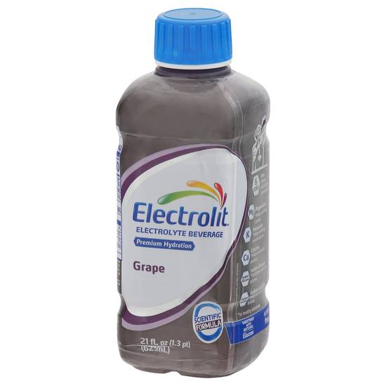 Electrolit Premium Hydration Grape Flavored Electrolyte Beverage (21 fl oz)