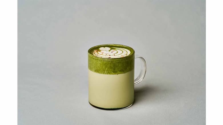 (Hot) Honey Lavender Matcha Latte