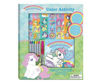 My Little Pony 21-Piece Color Activity Book Set