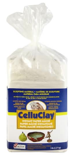 Activa Celluclay Instant Papier Mache, White (5 lbs)