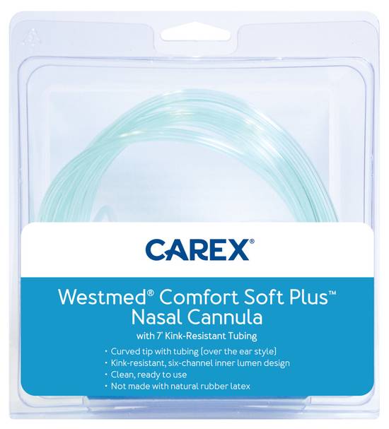 Carex 7' Westmed Comfort Soft Plus Nasal Cannula (1 ct)