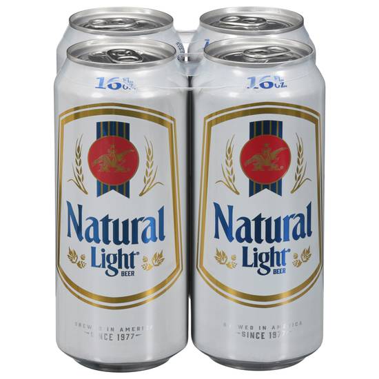 Natural Light Beer (4 ct , 16 fl oz )