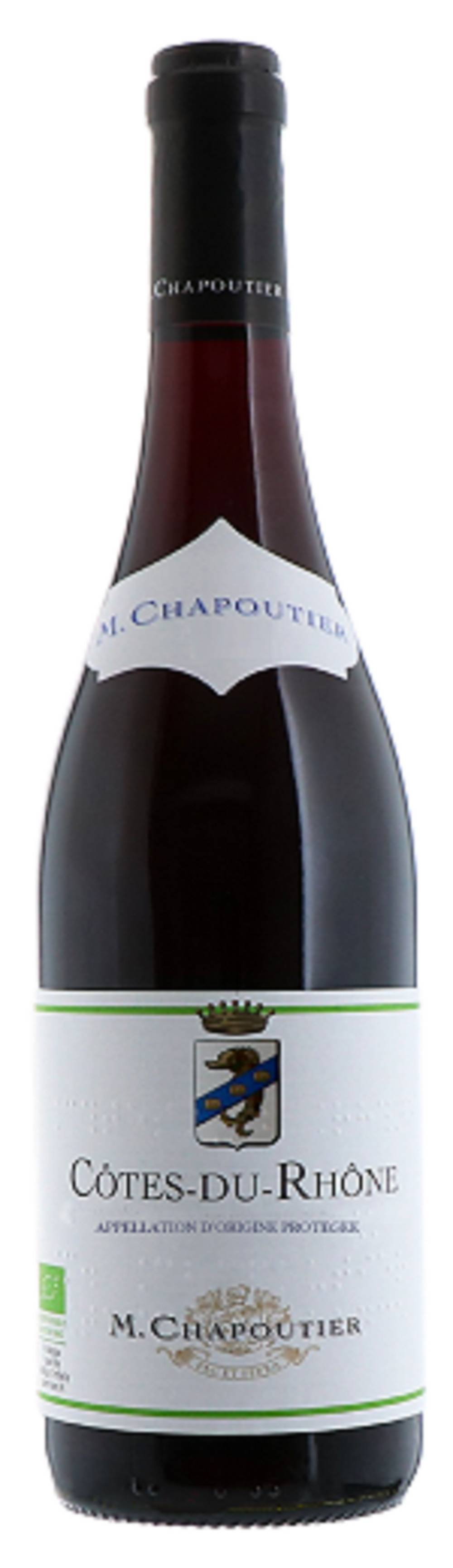 M. Chapoutier - Côtes du Rhône 2015 bio (750 ml)