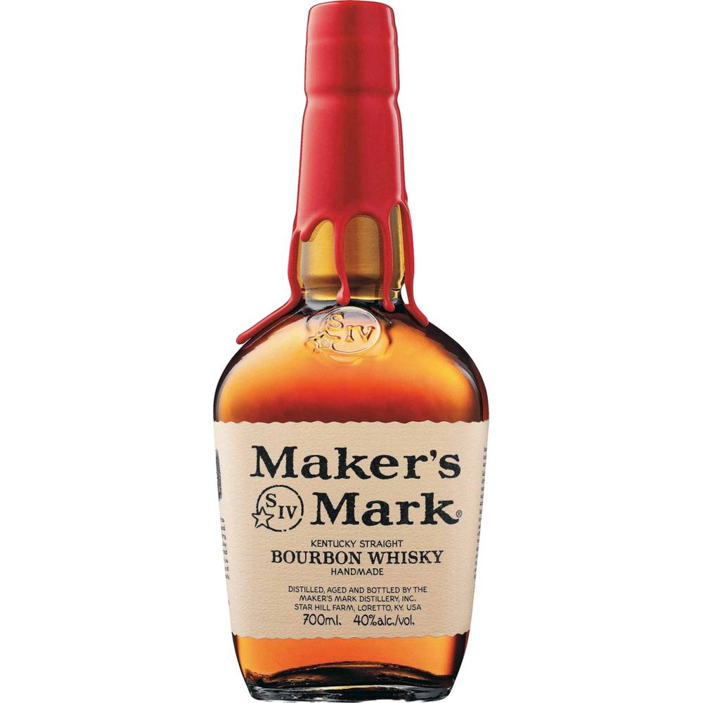 Makers Mark Kentucky Straight Bourbon Whisky 700ml