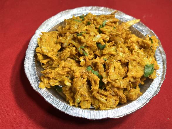 Onion bhaji ( vegan )
